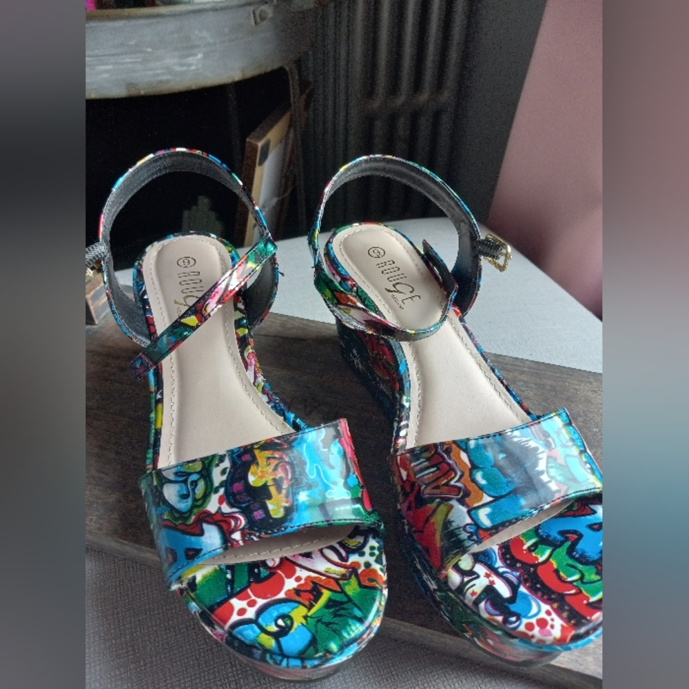 Rouge Helium Colorful Women's Sandals